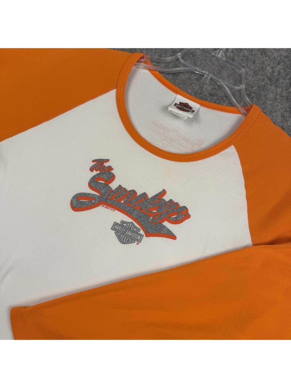 Harley Davidson Maryville-Gatlinburg TN Women’s Long Sleeve Fitted Shirt 2XL